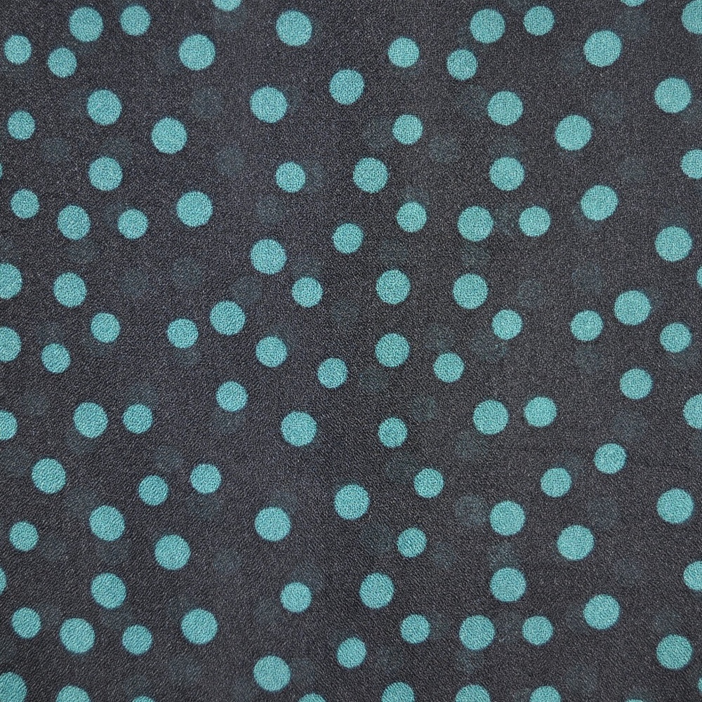 3/$20 ANN TAYLOR Polka Dot Sheer 3/4 Sleeve Blouse - Picture 3 of 8